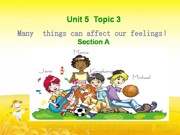 《Section A》获奖PPT课件下载初中英语科普版