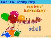 ����Ӣ�Section B�����ʿ�PPT�μ����հ����꼶�²�