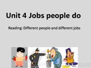 《Unit 4 Jobs people do》公开课课件下载初中英语七年级上册