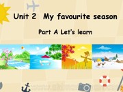 牛津译林版八年级上册《Task: My favourite season》公开课PPT课件下载初中英语