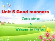 八年级下册《Welcome to the unit》优秀课件初中英语牛津译林版