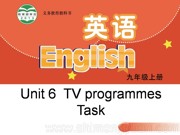 九年级上册初中英语《Task: Creating a TV drama script》PPT课件模板下载