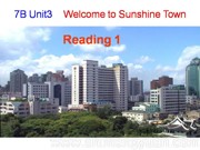 ��Reading 1: A video about Sunshine Town�������ομ�����Ӣ�����꼶�²�