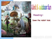 七年级下册牛津译林版《Reading 1: Down the rabbit hole》优秀PPT课件
