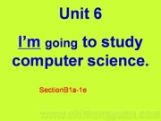 人教版八年级上册初中英语《Section B 1a—1e》优质课PPT课件下载