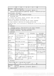 初中英语《Section B 2a—3b Self check》教案模板下载人教版