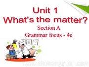 人教版八年级下册《Section A Grammar focus 4a—4c》PPT课件下载