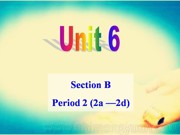 �˽̰桶Section B 2a��2e��PPT�μ����س���Ӣ����꼶ȫһ��