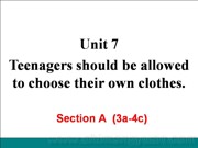 初中英语《Section B 3a—3b Self check》公开课课件九年级全一册