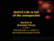 初中英语人教版《Section A Grammar focus 4a—4c》PPT课件