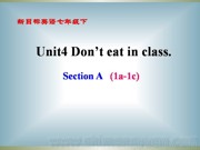 《Section A 1a—2c》优质课PPT课件下载人教版初中英语