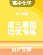 2025年高中化学高三暑假培优专练