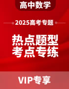2025年高考数学热点题型与考点专练专题（含答案）