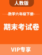 人教版数学六年级下册：期末考试卷