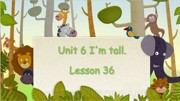 四年级上册《Lesson 36》集体备课PPT课件下载-益阳市优质课