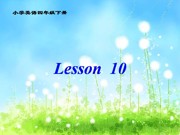 《Lesson 10》新课标PPT课件下载-东莞市优质课