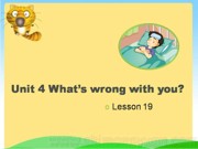 五年级下册（2013年11月第1版）《Lesson 19》PPT课件下载-忻州市优质课