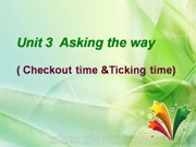 五年级下册（2014年10月第1版）《Checkout time ＆ Ticking time》PPT课件下载-包头市优质课